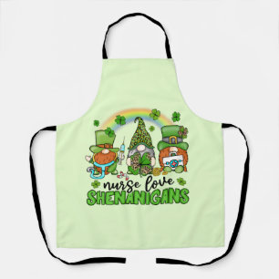 Tablier Infirmière Love Shenanigans St. Patrick's