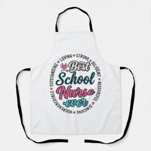 Tablier Infirmière scolaire Ever Vintage Gravure Shirt Des