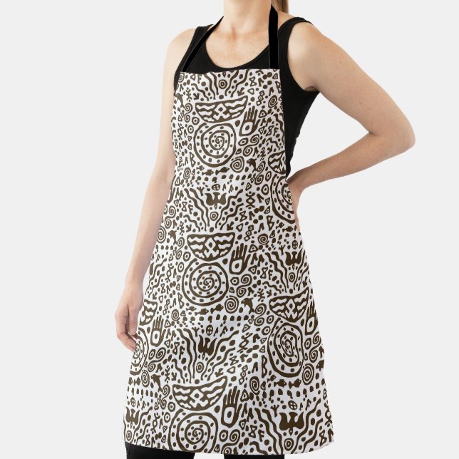 Tablier Inscriptions Antiques #14 (Insitu)