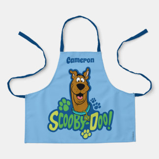 Tablier Insigne de personnage Empreinte de patte Scooby-Do