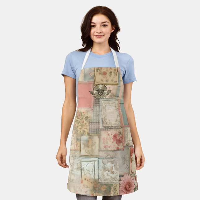 Tablier Insigne principal du scrapbooker (Porté)