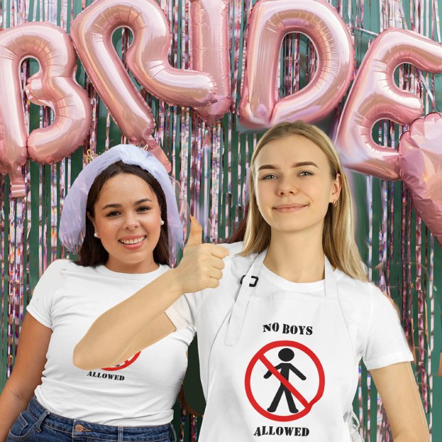 Tablier Interdit aux garçons (Créateur téléchargé)