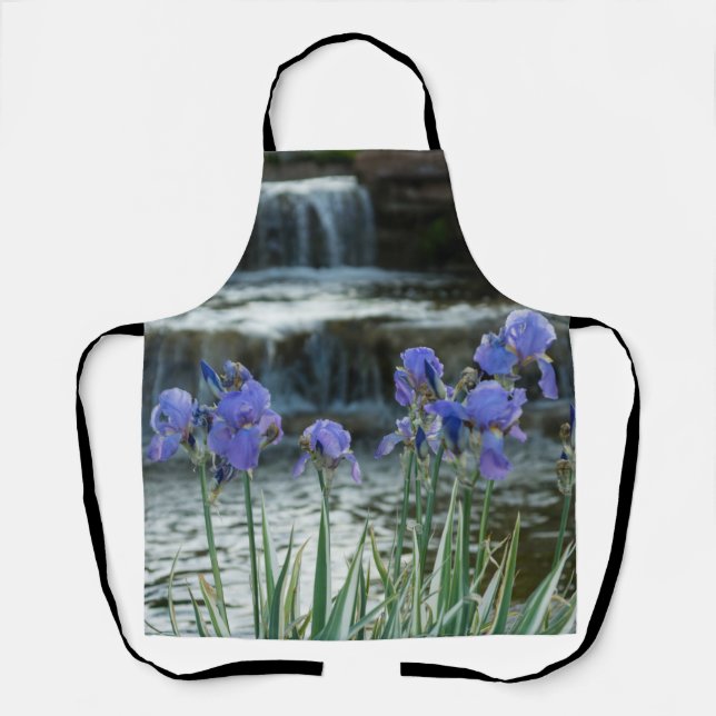 Tablier Irises Au Château Apron (Recto)