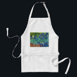 Tablier Irises Vincent van Gogh Peinture Apron<br><div class="desc">Vincent van Gogh (Dutch, 1853 - 1890) Irises, 1889, Oil on canvas Unframed: 74.3 x 94.3 cm (29 1/4 x 37 1/8 in.) Framed: 94.9 x 114.9 x 11.4 cm (37 3/8 x 45 1/4 x 4 1/2 in.) Le J. Paul Getty Museum de Los Angeles. Image numérique courtesy of...</div>