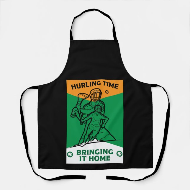 Tablier Irish Hurling Sport (Recto)
