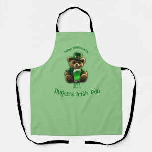 Tablier Irish Teddy Bear St Patrick's Day