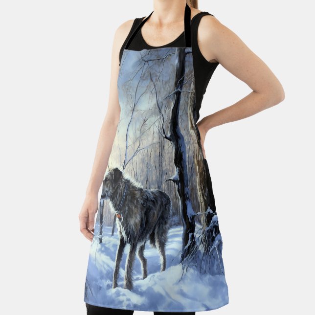 Tablier Irish Wolfhop Laisser neiger Noël (Insitu)