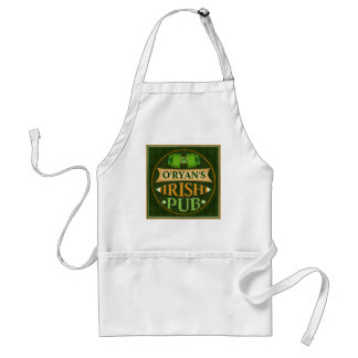 Tablier irlandais de Pub du jour de St Patrick