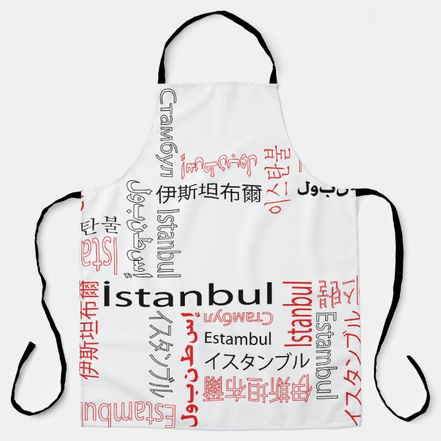 Tablier Istanbul (Recto)