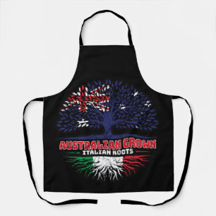 Tablier Italie Australie Australie Australie drapeau des r