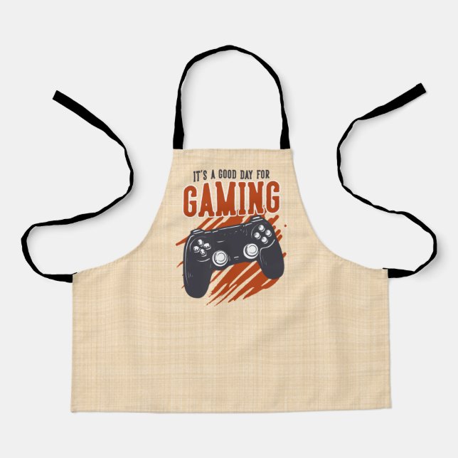 Tablier It's a good day for gaming - Pour les gamers (Recto)
