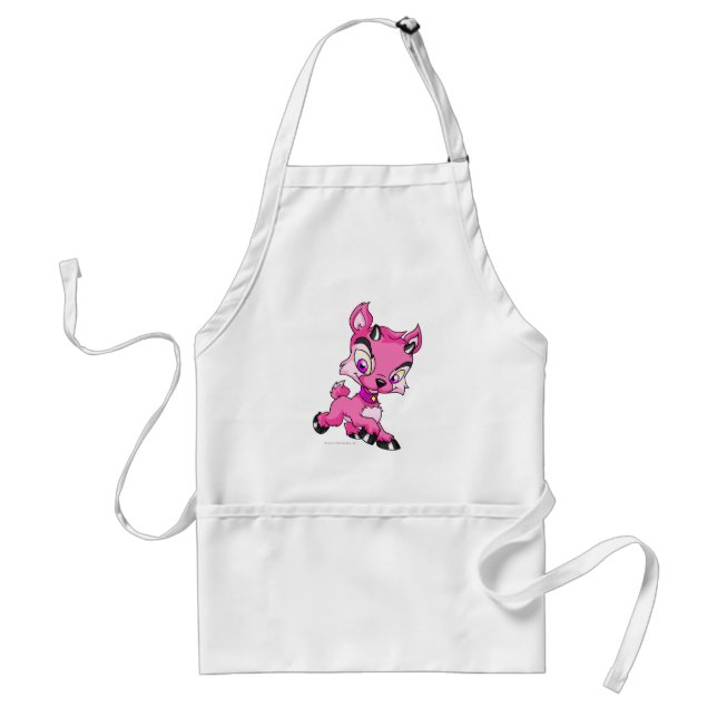 Tablier Ixi rose (Devant)