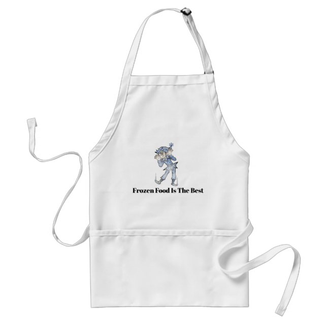 Tablier Jack Frost Apron alimentaire congelé (Devant)