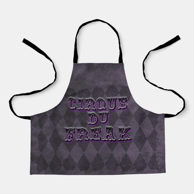 Tablier Jacquard gothique Cirque Du Freak (Recto)