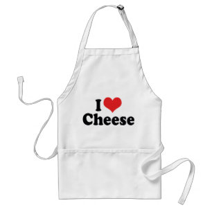 Tablier J'adore le fromage à coeur - Amateur de produits l