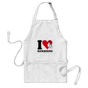 Tablier J'adore le kickboxing
