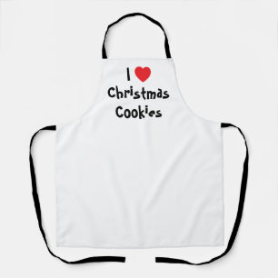 Tablier J'adore les biscuits de Noël