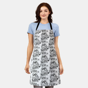 Tablier J'adore My Bull Dog Apron