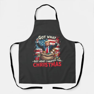 Tablier J'Ai Ce Que Je Recherché Pour Noël Trump Père Noël