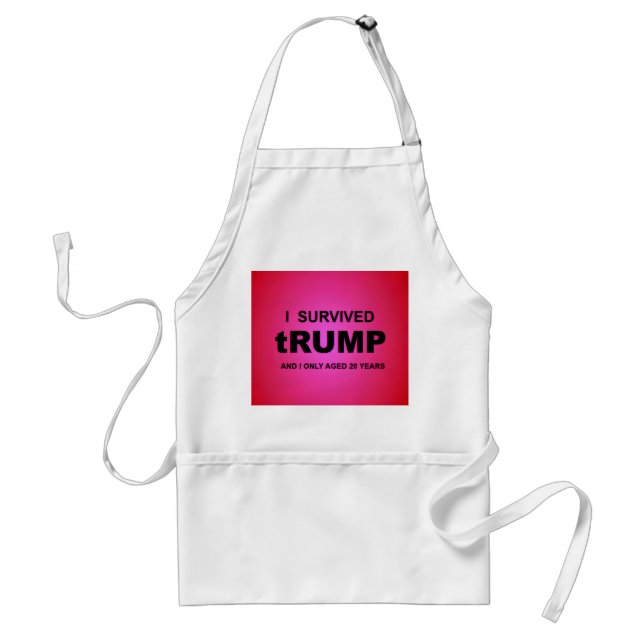 Tablier J'ai survécu à tRUMP (Devant)