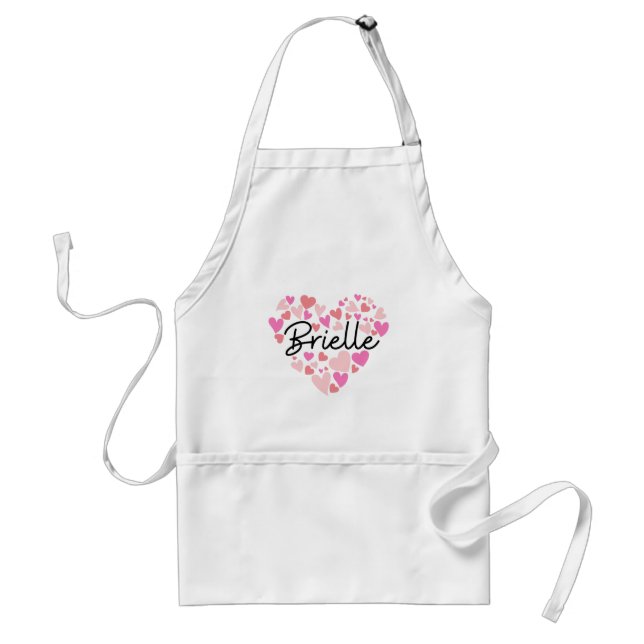 Tablier J'aime Brielle (Devant)