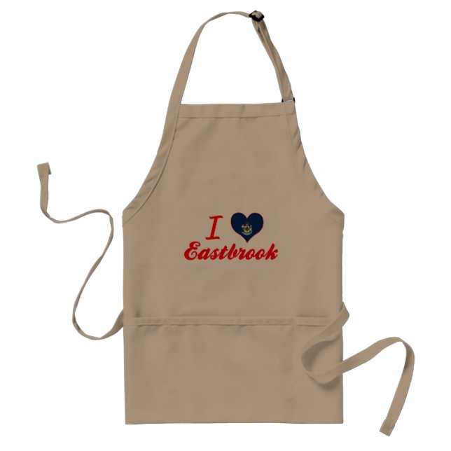 Tablier J'aime Eastbrook, Maine (Devant)