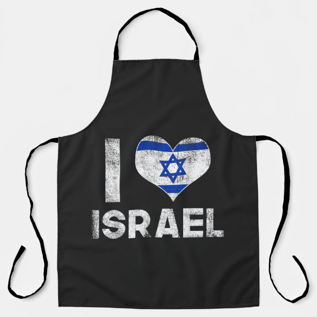 Tablier J'aime Israël (Recto)