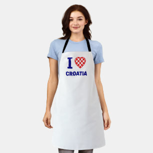 Tablier J'aime la Croatie