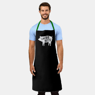 Tablier J'Aime Le BBQ Apron Big Butts