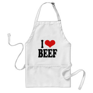 Tablier J'aime le boeuf