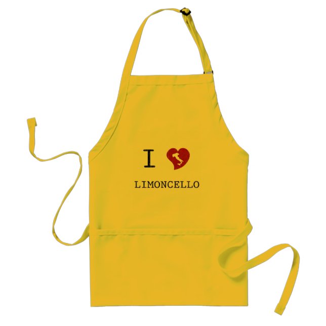 Tablier J'aime le Limoncello (Devant)