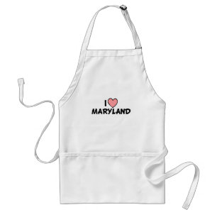Tablier J'aime le Maryland