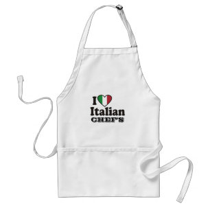 Tablier J'aime l'italien, CHEF