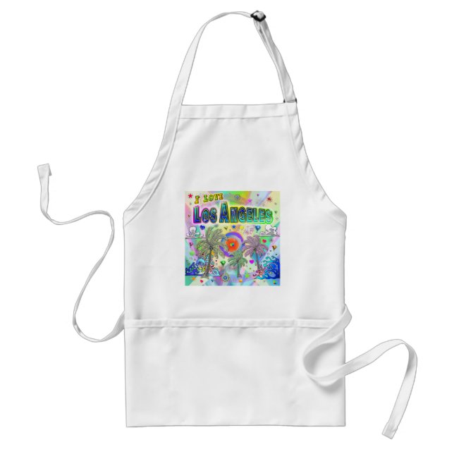 Tablier J'AIME Los Angeles Deep Dream Apron (Devant)