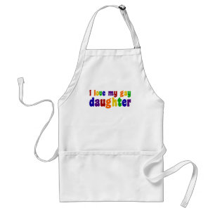 Tablier J'aime ma fille gaie