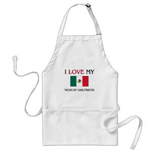 Tablier J'aime mon amie mexicaine