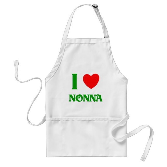 Tablier J'aime Nonna (Devant)