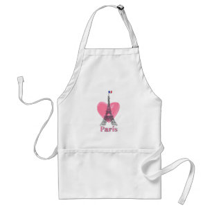 Tablier J'aime Paris Tour Eiffel France Cadeau