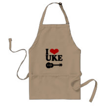 J'aime Uke Ukulele Apron