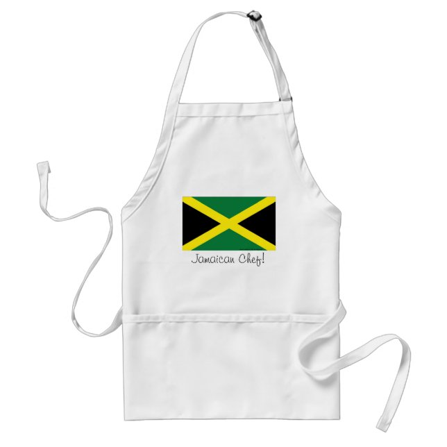 Tablier jamaïcain de chef de souvenir de drapeau (Devant)