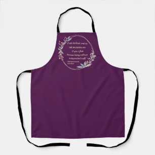 Tablier Jane Eyre Citation II - Style mignon