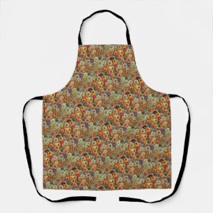 Tablier Jardin Botanique Fleurs Cottagecore
