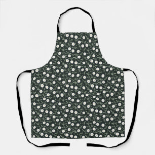Tablier Jardin de Minuit Moderne Ferme Motif de Marguerite