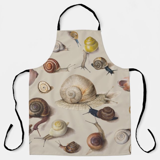 Tablier Jardin d'escargots Animaux de compagnie Gastropod  (Recto)