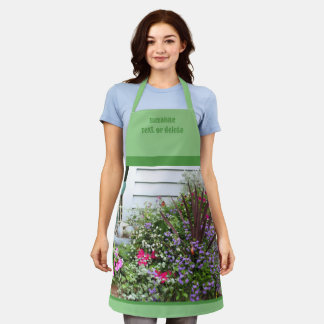Tablier Jardin Fleur Jardin Personnalisé