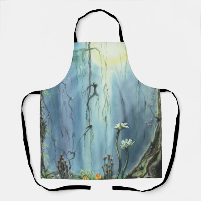 Tablier Jardin forestier (Recto)