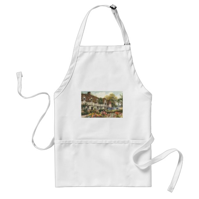 Tablier Jardin Formel d'Architecture Vintage Cottage Angla (Devant)