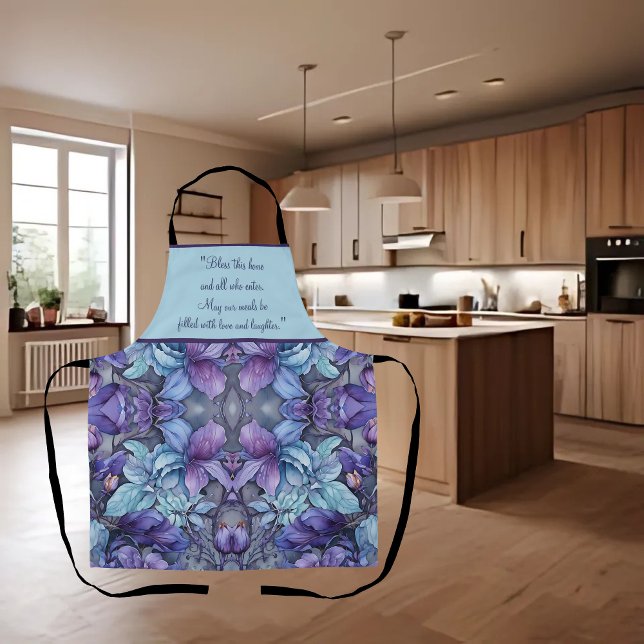 Tablier Jardin Pervenche Personnalisable (Créateur téléchargé)