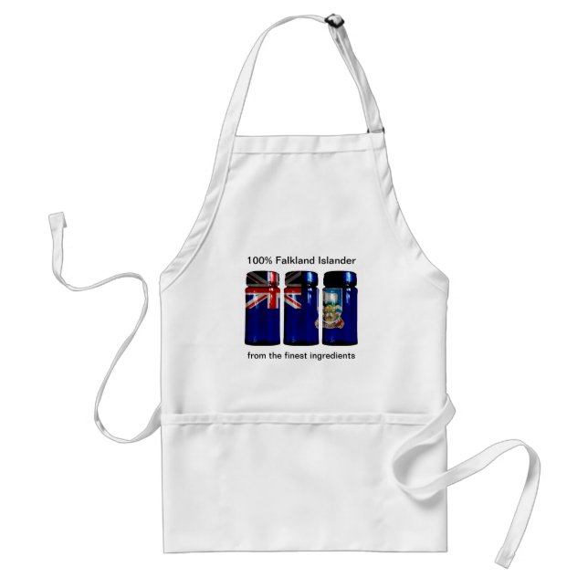 Tablier Jars d'épices des Malouines Apron (Devant)