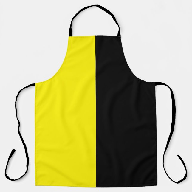Tablier Jaune et noir (Recto)